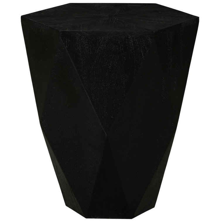 Meridian Furniture USA Solid Wood Drum End Table Wayfair Canada